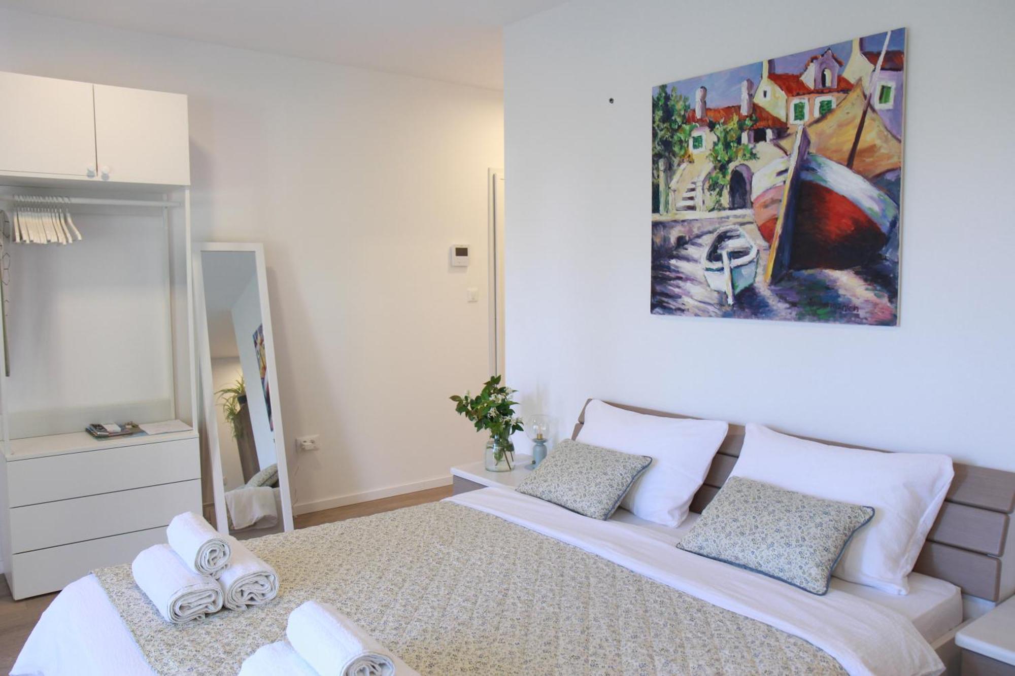 Studio Apartment Rosa Krk Крк Экстерьер фото